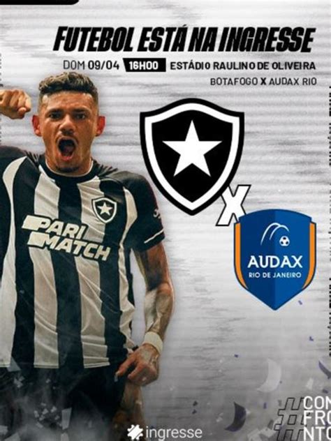 botafogo x audax rio ingressos.